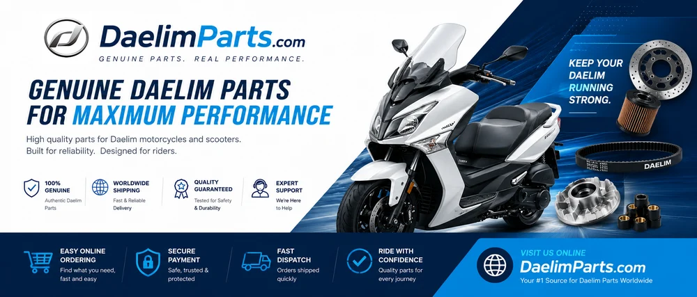 Authentic Daelim Parts, Factory Direct